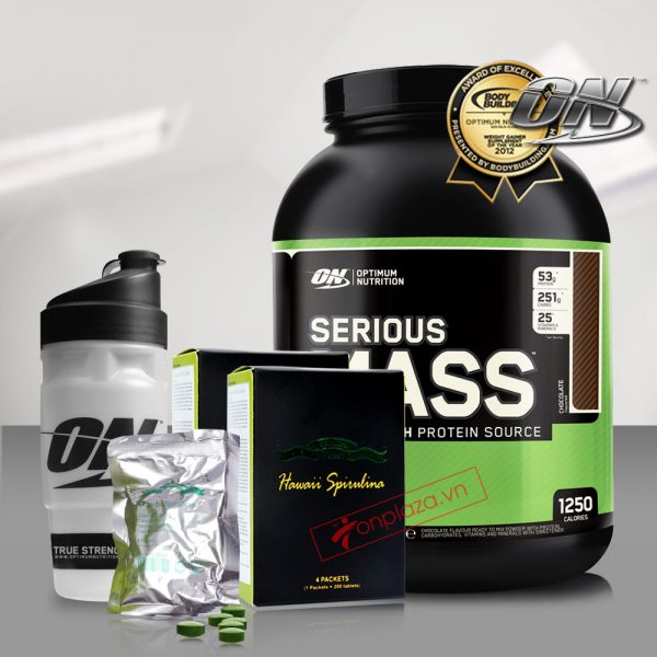 Bộ sản phẩm tăng cân mà không cần tập thể hình TH2